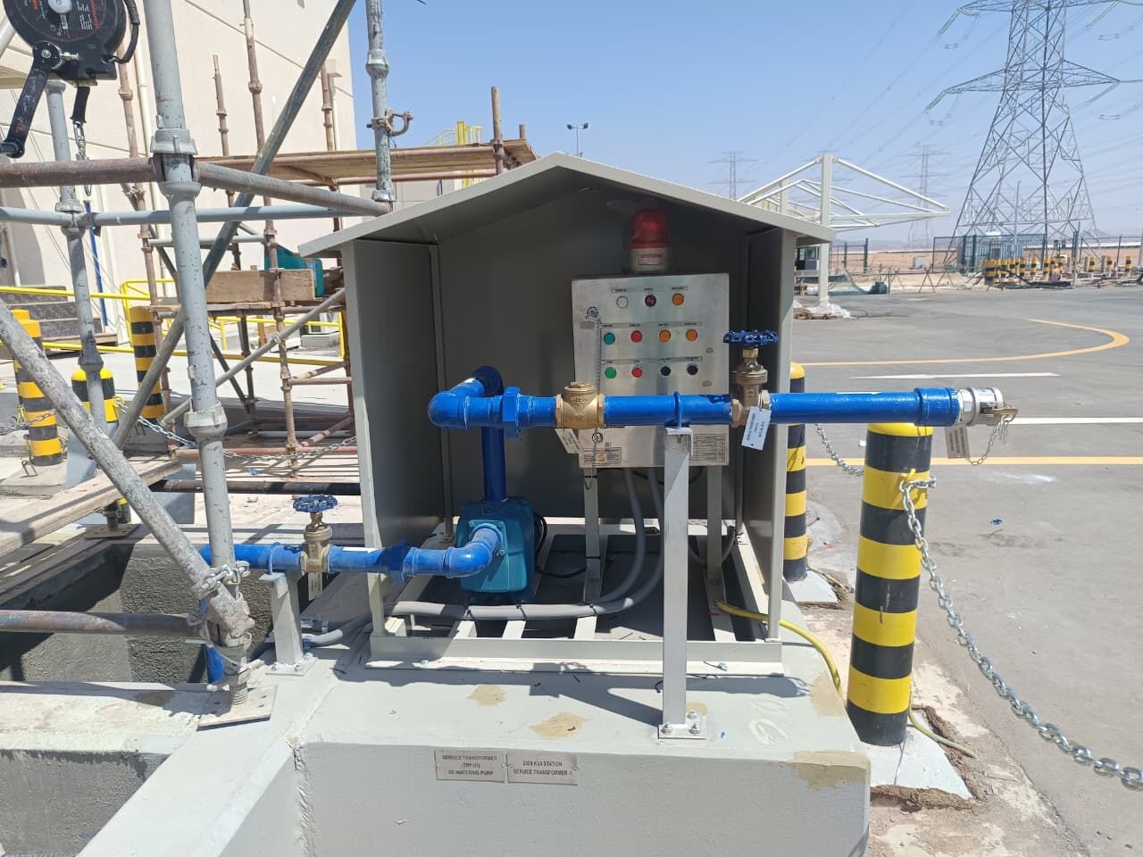 Jafurah Phase 1 pumps and control panels