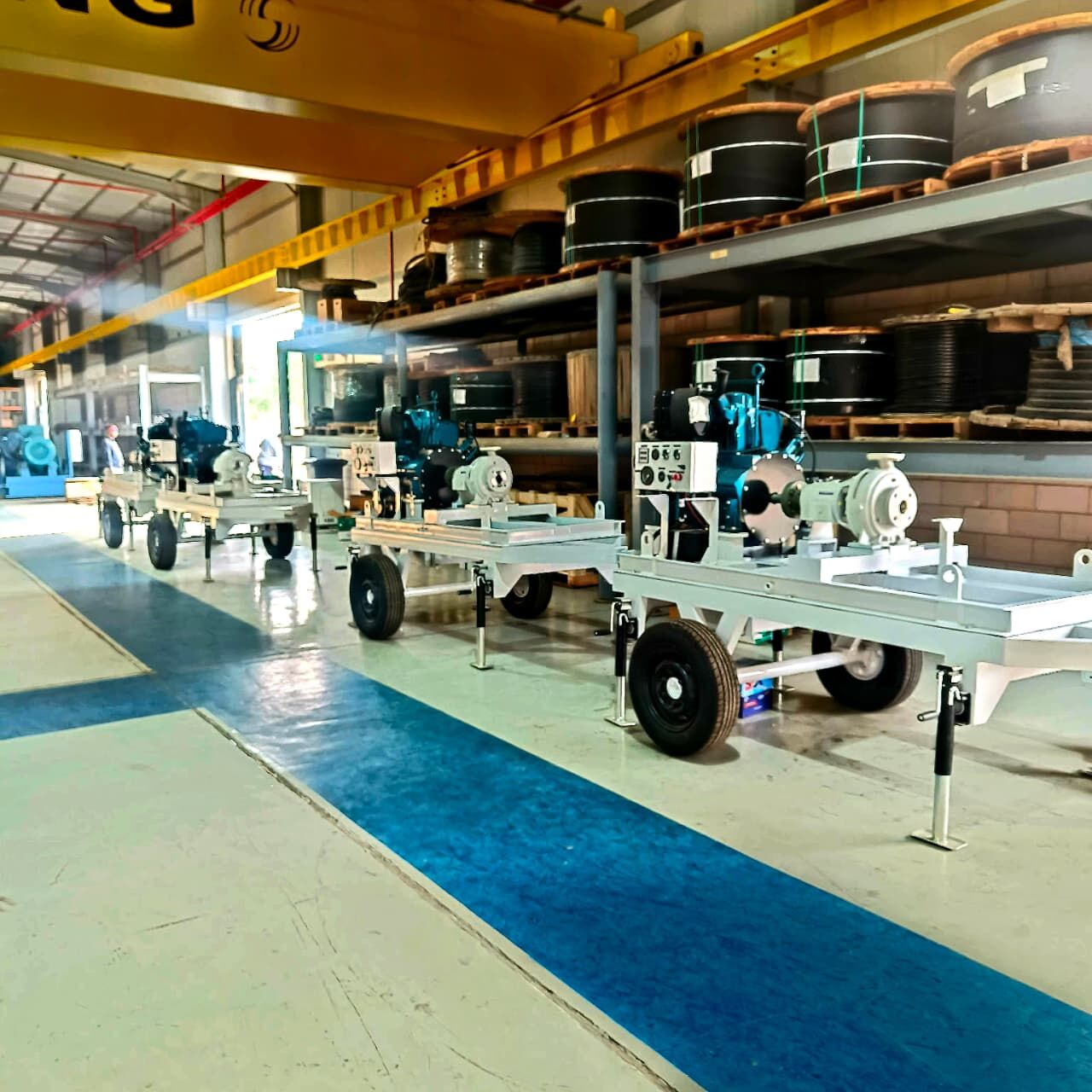 Alignment & On-site Skid Modifications